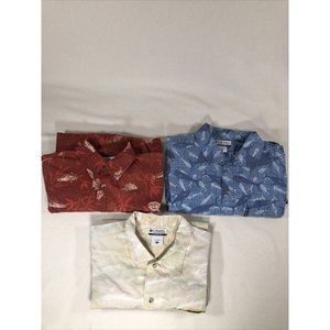 Columbia Sportswear Mens M Short Sleeve Fish Shirt